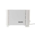 BALTRA Crispy+ 2 Slice Auto Pop Up Toaster (White) 750 Watt. 