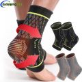 Sutuiying 1Pair Breathable Lightweight Ankle Brace Compression for Running,Basketball,Football,Hiking- High Quality Arch Support Joint Pain Relief. 