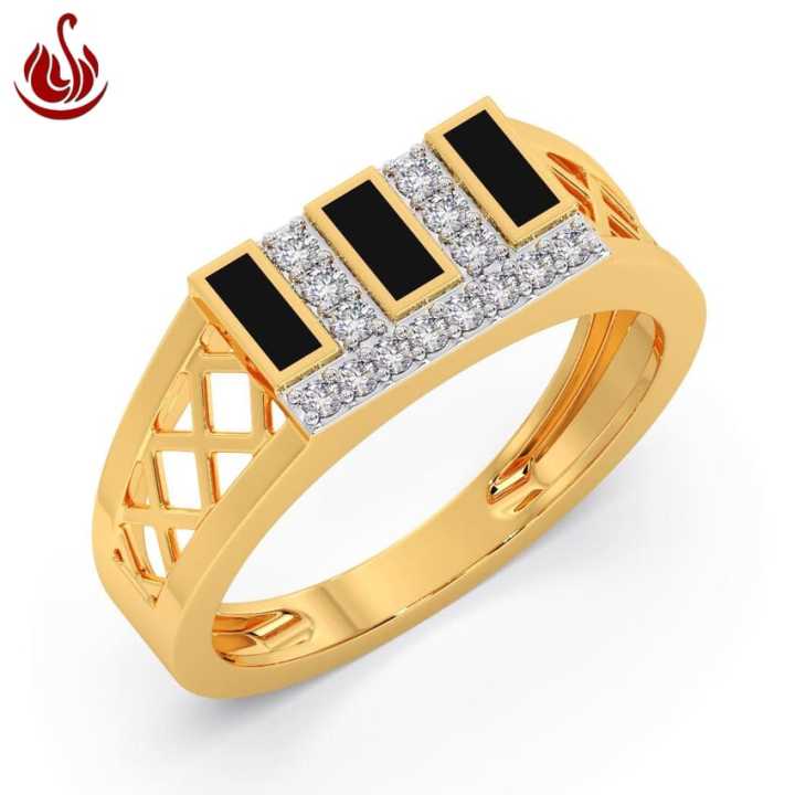 Sazuna Jewellers Alex Diamond Mens Ring For Men Pcs 14 Karat