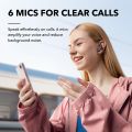soundcore by Anker Liberty 4 NC Noise Cancelling Earbuds, 98.5% Noise Reduction, Adaptive Noise Cancelling to Ears and Environment, Hi-Res Sound, 50H Battery, Wireless Charging, Bluetooth 5.3. 