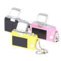 Mini Digital Camera Model 1:12 Dollhouse Camera LED Flash Keychain Decor Toy QINGHE. 