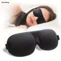 Wenefang 1pc Sleep Mask for Back Side Sleeper,100% Blackout 3D Luxury Eye Mask for Sleeping, Night Blindfold for Men Women. 