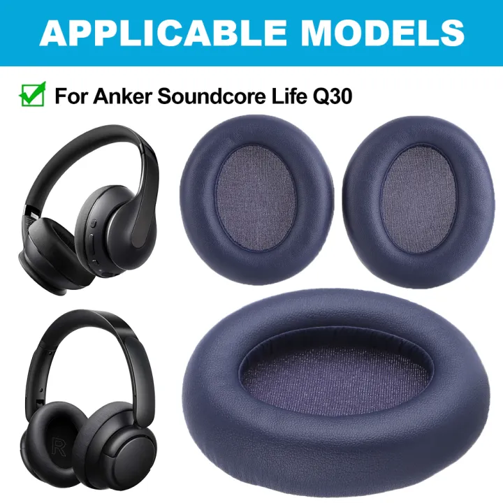 New%20style%20Replacement%20Earpads%20Soft%20Memory%20Foam%20Ear%20Pads%20Cushion%20Protein%20Leather%20Headset%20Ear%20Cushions%20for%20Anker%20Soundcore%20Life%20Q30%20-%20Image%203