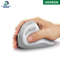 UGREEN Wireless Vertical Mouse ( ( 2.4 GHz&BT ) Black | White. 