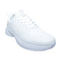 White TBL Fiber Material Sports Shoes For Men. 