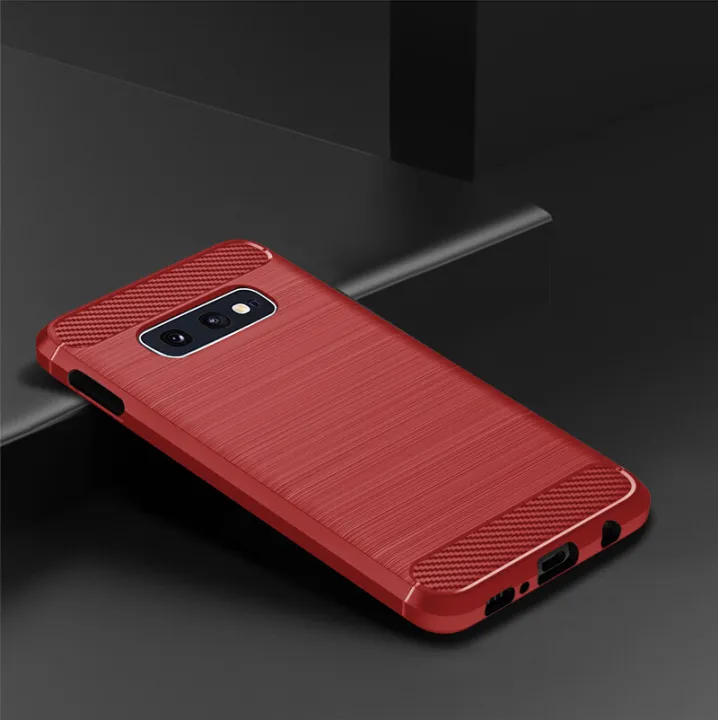 lthmy%20for%20Samsung%20Galaxy%20S10e%20Case%20Carbon%20Fiber%20TPU%20Soft%20Silicone%20Back%20Cover%20Armor%20Phone%20Case%20Casing%20-%20Image%203