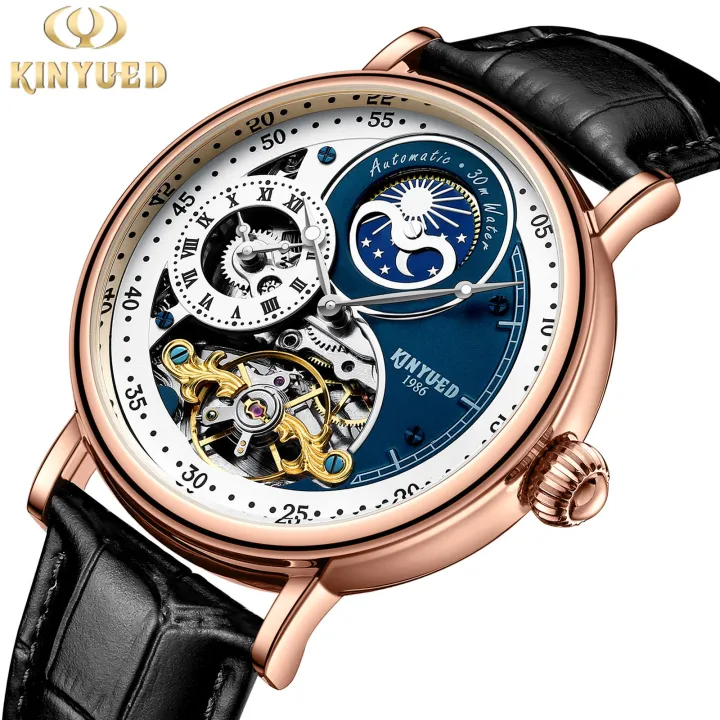 Kinyued%20brand%20fashionable%20luxury%20dual%20time%20zone%20moon%20phase%20leather%20waterproof%20automatic%20mechanical%20men's%20watch%20-%20Image%206