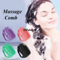 Difutagui Hair Comb Shampoo Scrubber Washing Magic Demelant Brush Silicone Portable Bristles Clean Hairbrush Scalp Massager Barber Hair Accessories. 
