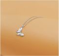 1 Piece Silver Friendship Clover Necklace Unicorn Good Luck Elephant Necklace with Message Card Gift Card. 