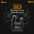 ALEWA Sigma Bluetooth Earbuds | 60H Playtime | ASAP Charge | IWP | 13mm Drivers. 
