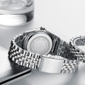 004D Clock Men's Quartz Watch Luminous Luxury Chenxi Stainless Steel Men's Waterproof Date Men's Casual Men's Watch. 