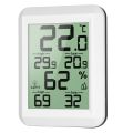 Mini LCD Digital Indoor Thermometer Hygrometer Room °C/°F Temperature Humidity Monitor Gauge Thermo-Hygrometer with Back Stand. 