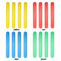 4Pcs Colorful for Beaches Swimming Pool Water Toys Pool Noodles Adults Kids Float PVC Swimming Noodles Pool Inflatable Sticks. 
