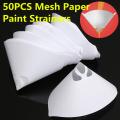 50PCS 100 Mesh Fine Paper Paint Strainers Conical Strainers Nylon Mesh Cone Filter. 