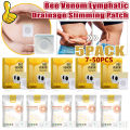 NEW 5Packs Bee Venom Lymphatic Drainage Patch Weight Loss Slimming Navel Sticker Fat Burning Anti-Swelling Slimming Patch. 