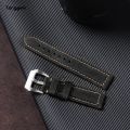 Tanggeri 20/22/24/26mm High Quality Calfskin Watch Strap for Seiko for Rolex Fifty percent discount 1908 Watch Band Vintage Leather Wristband Matte Bracelet. 