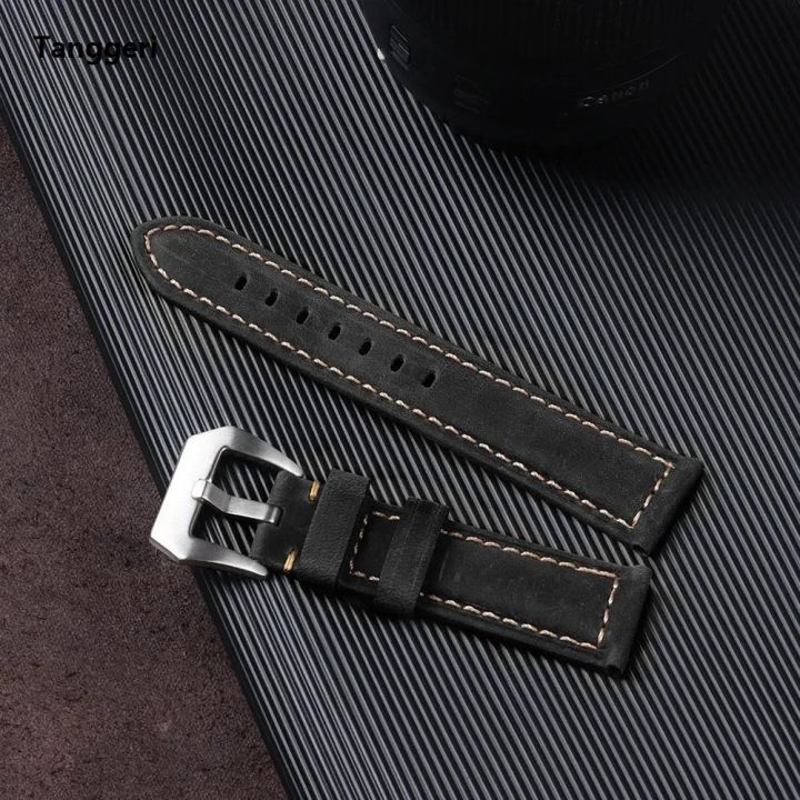 Tanggeri%2020/22/24/26mm%20High%20Quality%20Calfskin%20Watch%20Strap%20for%20Seiko%20for%20Rolex%20Fifty%20percent%20discount%201908%20Watch%20Band%20Vintage%20Leather%20Wristband%20Matte%20Bracelet%20-%20Image%207