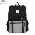 Mheecha Boulder Sack Black Ice Grey Unisex Backpack For Men And For Women With Laptop Compartment Fashion Travel Bag Daily Use. 