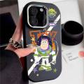 Toy Story Buzz Lightyear Aliens Phone Case Compatible for IPhone 11 14 13 12 15 Pro Max XR 7 8 Plus 11 15 Pro XS Max X Girl Metal Lens Soft Case. 