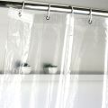 Telescopic Shower Rod Telescopic Rod Rod Shower White 30-50 cm & 180cmx180cm Plastic Peva Shower Curtain. 