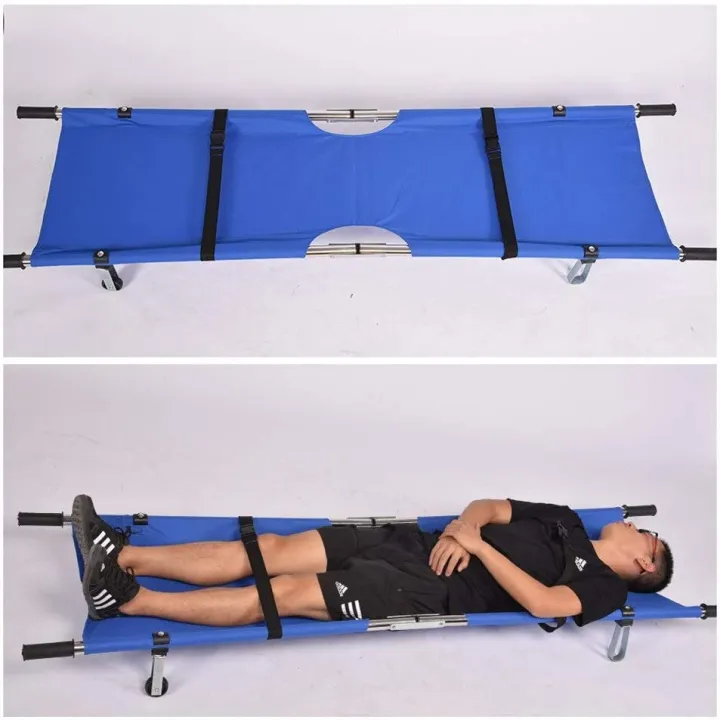 Folding%20Stretcher%20with%20Wheels%20for%20Emergency%20Rescue%20Hospital,%20Clinic,%20Home,%20Sports%20Facilities%20-%20Image%203