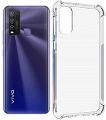 Colorcase 4 Side Full Protection Back Cover Case for Vivo Y20, Vivo Y20i - {Transparent}. 