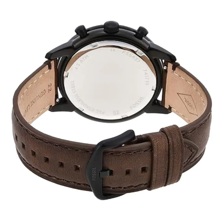 Fossil%20Black/Brown%20Leather%20Casual%20Watch%20For%20Men%20-%20FS5437%20-%20Image%204