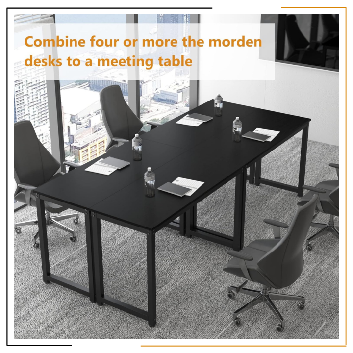 Miracles Minimal Working Desk 150×75×75 cm [60″ * 30″ * 30″ Inch] | Office Table · Study Table · Home Desk | Metal/Iron Frame & Laminated Wooden Top | Strong 200kg Load · Made in Nepal