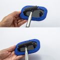 New 2 IN 1 Glass Wiper Telescopic Handheld Window Cleaner Multifunctional Window Squeegee for Car. 