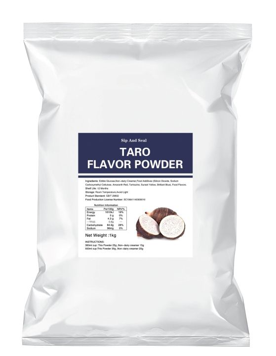 Sip And Seal Taro Flavor Powder 1kg