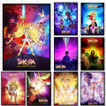 Drama show gift wall She-Ra and princess of power canvas painting last season cartoon tv continuous print room home décor poster. 