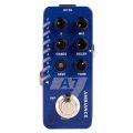 Guitar Pedal A7 Ambience Reverb Guitar Pedal Guitar Pedal with 7 Different Reverb Effect. 