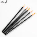 Monja 10/20/50Pcs Mini Nail Art Brush Portable Liner Painting Brush Eyeliner Brush Disposable Makeup Eyeliner DIY Manicure Tools. 