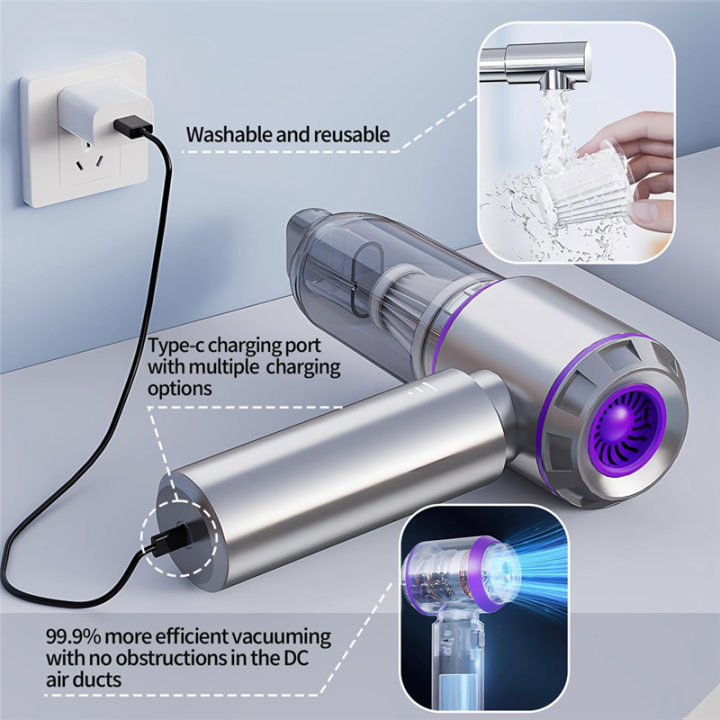 OYPFXMI%20Car%20Vacuum%20Portable%20Cordless%20Mini%20Vacuum%20Cleaner%20Compressed%20Air%20Duster&Air%20Blower&Pump%20Hand%20Held%20Vacuum%20Silver%20Gray%20-%20Image%208
