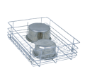 Stainless Steel Modular Kitchen Baskets 3Pcs With 3 Sets Of Drawer Slider. 
