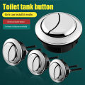 1Pc Universal Dual Flush Toilet Water Tank Button Round Flushing Valve Push Button Closestool Replace Push Buttons CVFHHH. 