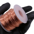 Copper Wire Soft Copper Wire Bare Copper Wire 16 Gauge, 126 Feet, Bright, 1 Pound Spool. 