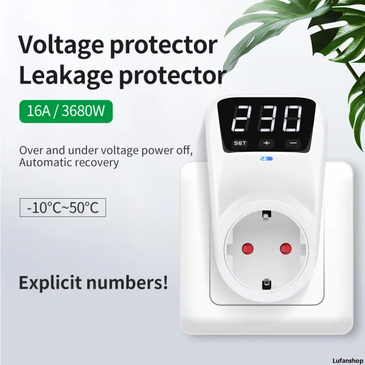 LufanshopHigh%20Quality%20New%20Adjustable%20Voltage%20Protector%20Socket%20AC%20230V%2016A%20Automatic%20Power%20Surge%20Protector%20EU%20Plug%20Socket%20Under%20Overvoltage%20Protection%20-%20Image%203