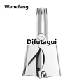 Difutagui Washable Portable Ear Hair Trimmer Cleaning Without Rusting Painless 【2025 Luxury Version】 Nose Hair Trimming Men'S Portable Electric Shaver Low Noise. 