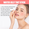 Kuying Fashion EELHOE Fruit Jelly Powder Blusher Lazy People Lip Gloss Stick Even Skin Highlight Blush Face Makeup Easy to Apply Lipstick. 