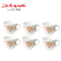 Tea Cup Set Tulip 6 pcs. 