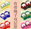 1 Pair Ease Wear  Shistu Glove Thick Plush Gloves with String Winter Warm Bear Full Finger Mittens for Boys Girls - Cutest Baby Item Ever. 