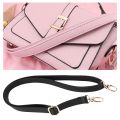 DIY Replacement Leather Bag Shoulder Strap Handle Body Adjustable 140*2cm, Black. 
