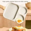 3 Section Pancake Pan Divided Pan for Breakfast, Omelette | Egg Frying Pan |  Pancake Pan. 