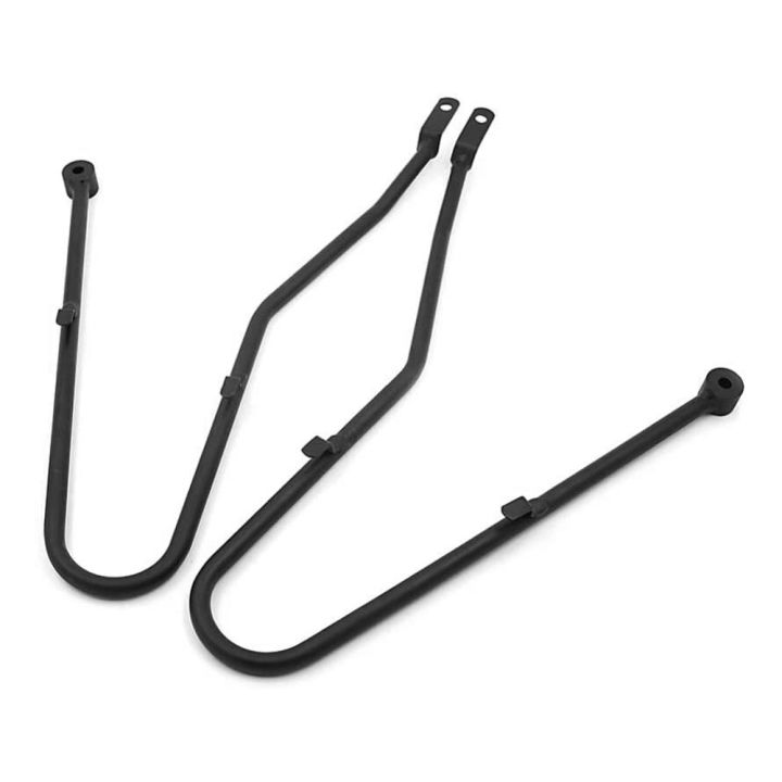 OYPFXMI%201%20Pair%20Motorcycle%20Saddlebags%20Brackets%20Support%20Left%20and%20Right%20Side%20for%20Bonneville/SE%20T100%202001-2015%20-%20Black%20-%20Image%206