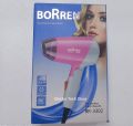 Borren BR-3302 Foldable Folding Handle Hair Dryer-1600W. 
