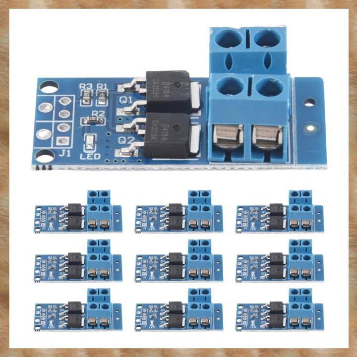 MOSFET Trigger-Modul 10 Stück – DC 5-36V, 15A (30A Spitze), PWM 0-20 KHz, Für Motor & LED