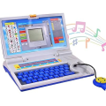 Laptop Game for English Learning and Vocabulary Educational Computer Toy with Mouse for Kids Above 3 Years. 