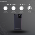 Daewoo Mighty 1000 | 10000 mAh Power Bank | 22.5W Fast Charging | Type C Output Input | Attached Cable Port C Lightning | 1 Year Warranty | PD QC 3.0 | Lithium Polymer. 