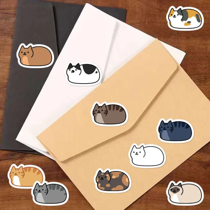 500%20Sheets/Cartoon%20Cat%20Toto%20Curly%20Diary%20Book%20Phone%20Case%20Planner%20Notebook%20Laptop%20Decoration%20Stickers%20-%20Image%203